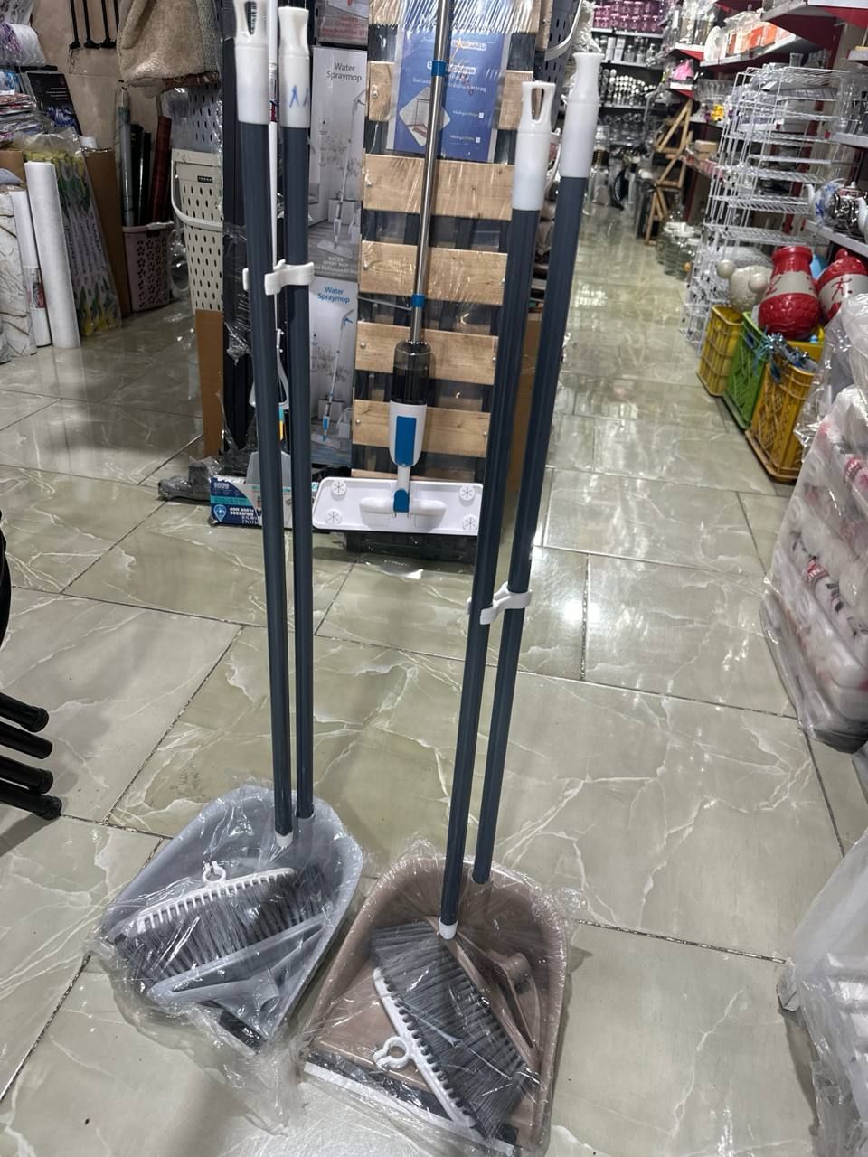 جاروب و خاک‌انداز ست مدل افرا