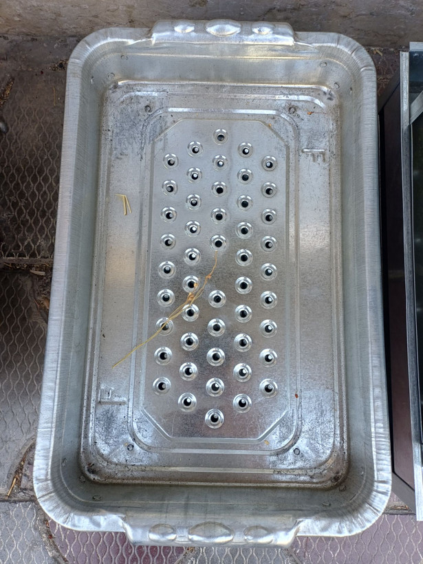 منقل پرسی بزرگ و کوچک گالوانیزه
