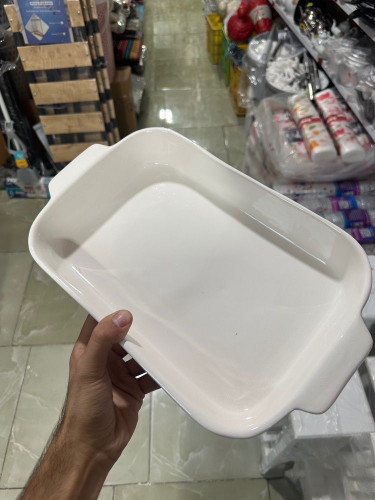 ظرف سرامیکی مدل مستطیل ساده