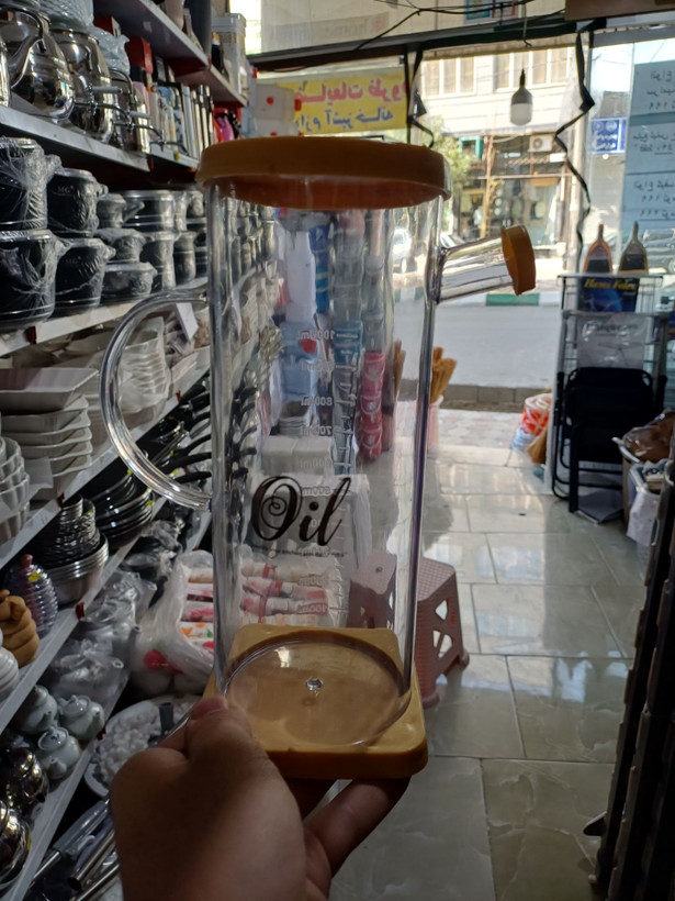 روغن ریز اکرولیک ظرفیت ۱۰۰۰ میل با زیره