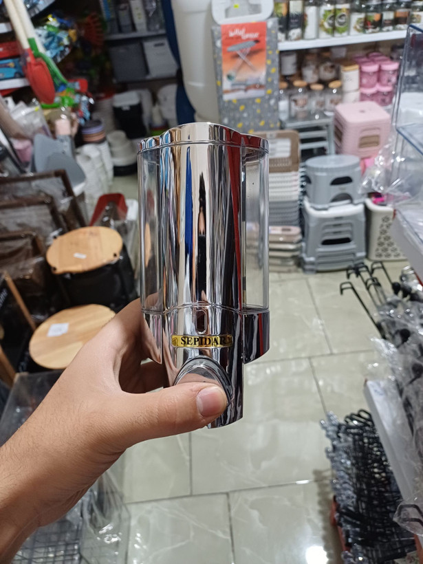 جامایع دیواری سپیدار رنگ کروم
